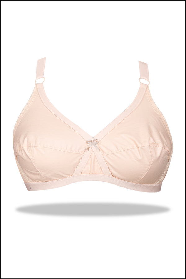 Beige Cotton Pure Luxe Bra