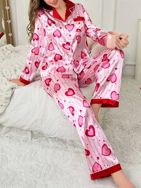 Pink Hearts Loungewear