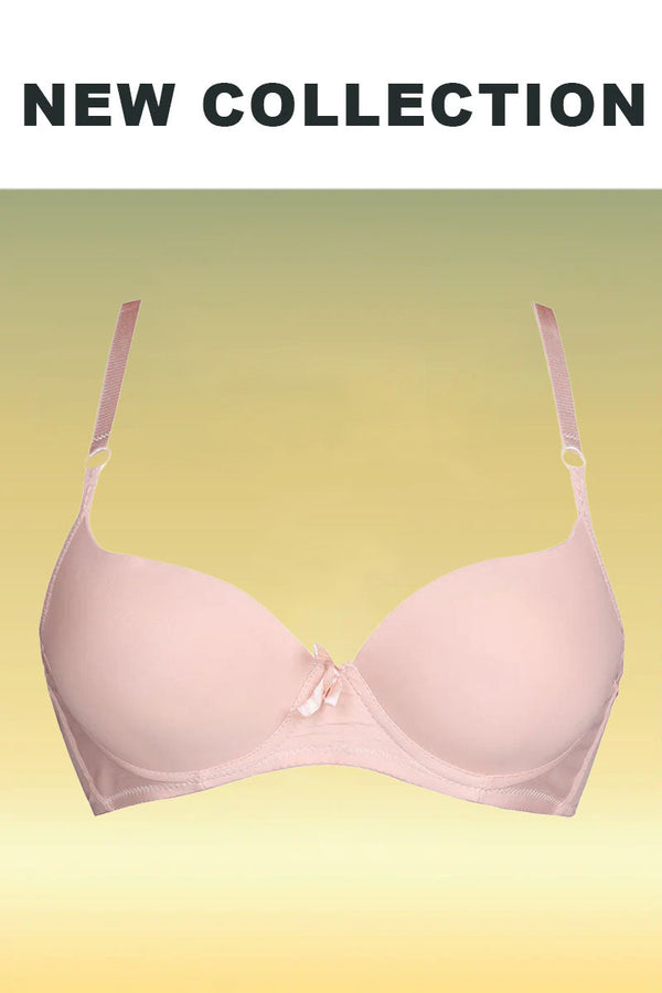 Pink Elegant Pushup Bra