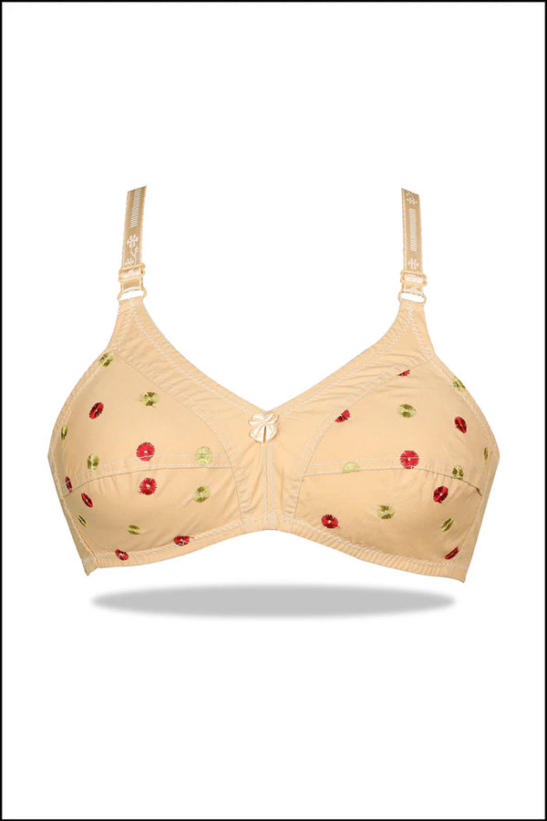 Every de Embroidery Bra- Flowers