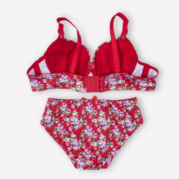 Pink Floral Padded Set - Espicopink