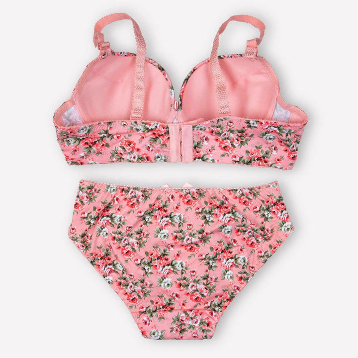 Blue Floral Padded Set - Espicopink