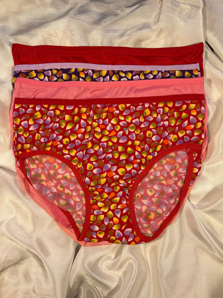 Womante 6-Pack Cotton Mix n Match Panties for Everyday Wear