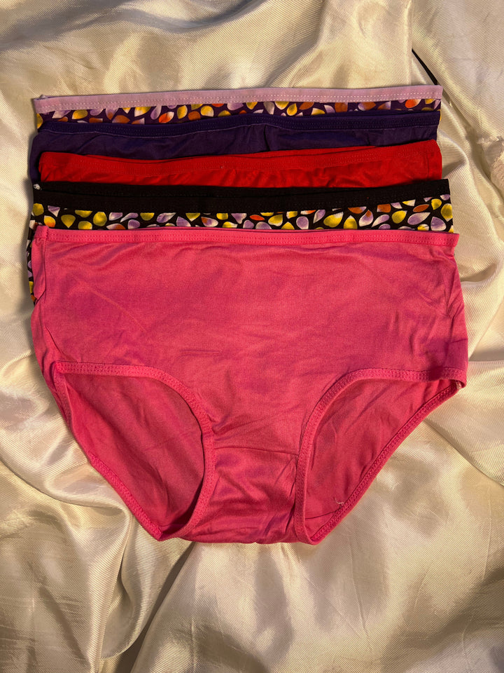 Womante 6-Pack Mix n Match Cotton Panties for Comfort
