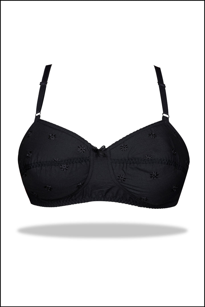 Womante Beige Lifted in Luxury Cotton Padded Bra