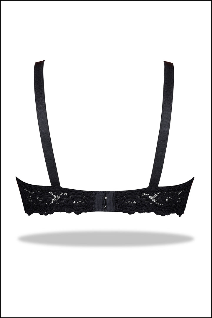 "Womante Black European Bust Bliss Bra