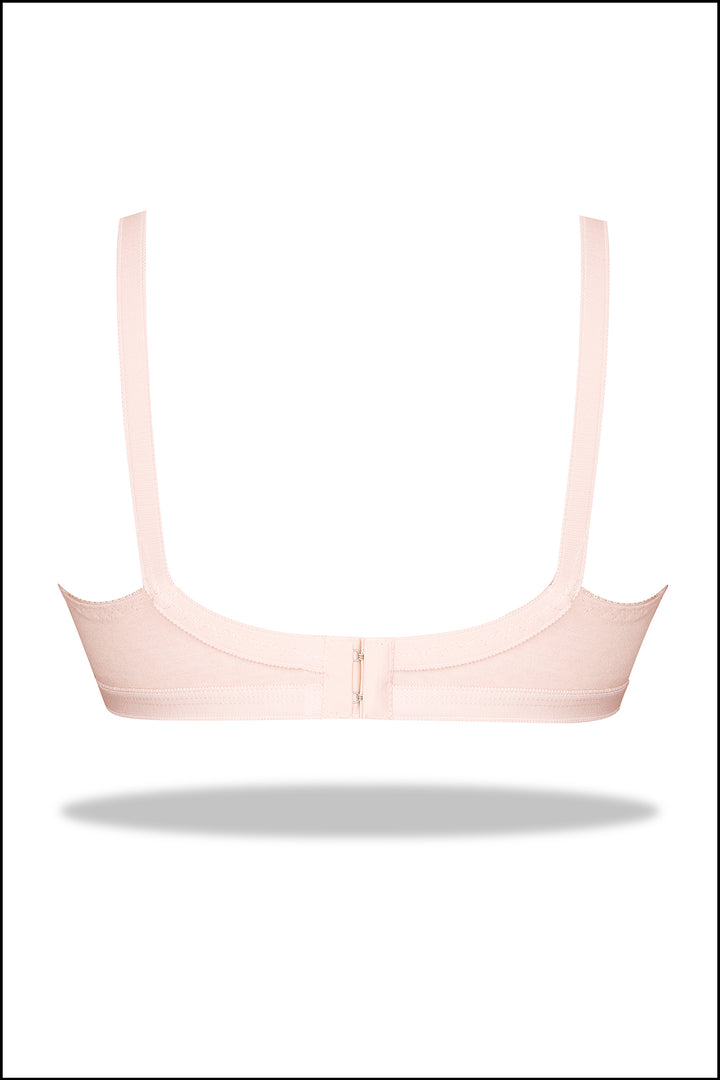 Womante Fit-To-You Bra in Beige Cotton Jersey