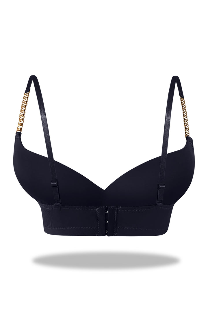 Womante Premium Green Bra with Comfortable Chain Strap