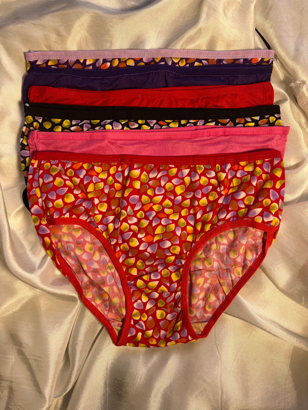 Womante Super Soft Cotton Panties Mix n Match Pack