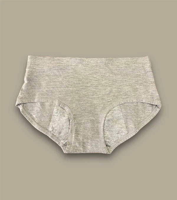 Grey Leak Proof Double Layered Period Underwear