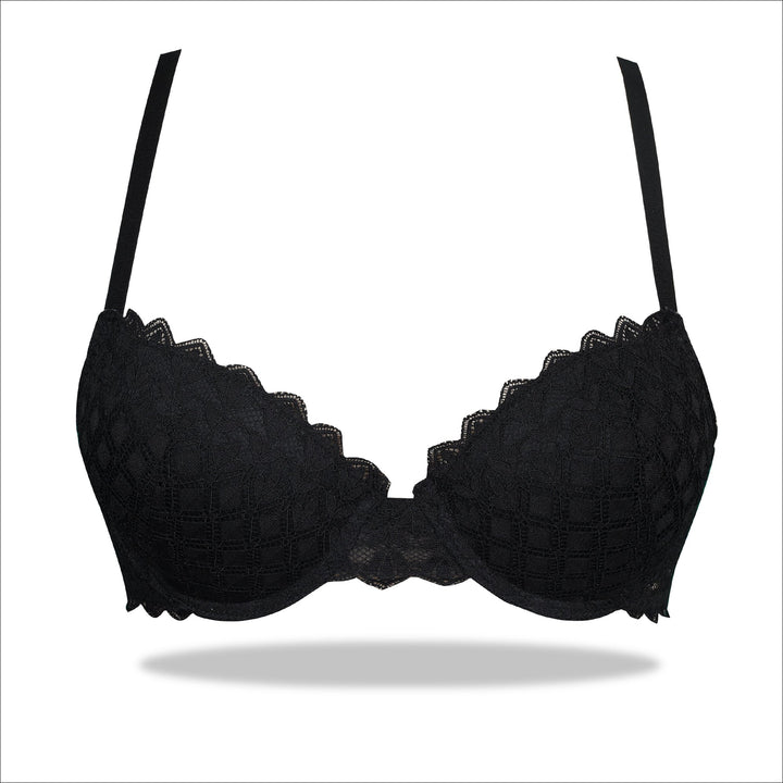 Black Turkish Imported Padded Bra