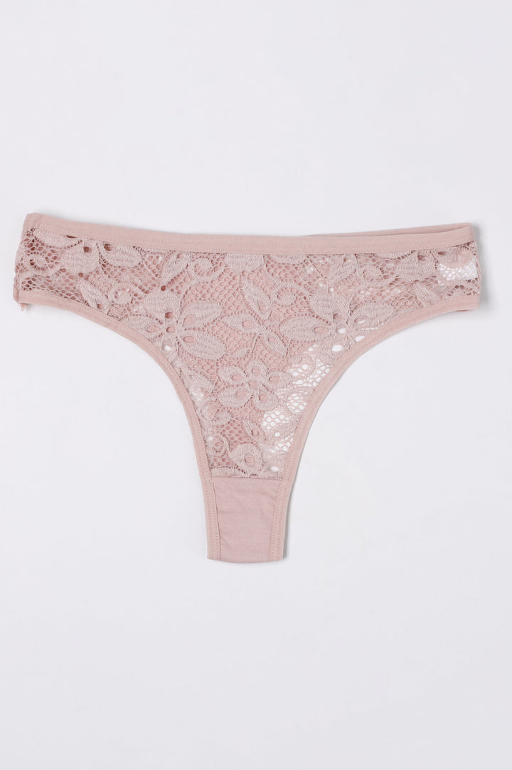 Cotton Stretch Bikini Thongs Pack by Womante
