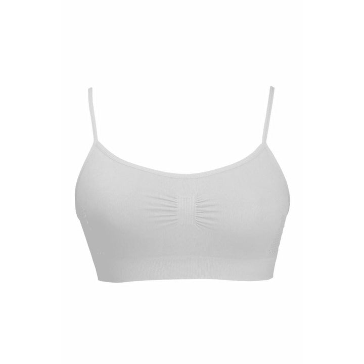 Shop Womante Non-Padded Plain Sports Bra for active comfort. Lightweight, breathable fabric designed for seamless support. Perfect for workouts. Order now
