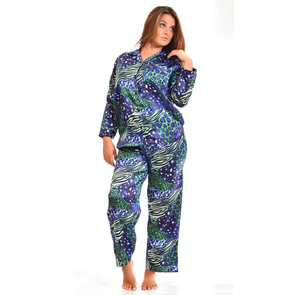 silk night suit AT Espicopink