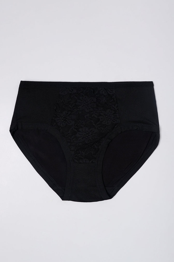 Womante 5-Pack Cotton Stretch Bikini Briefs
