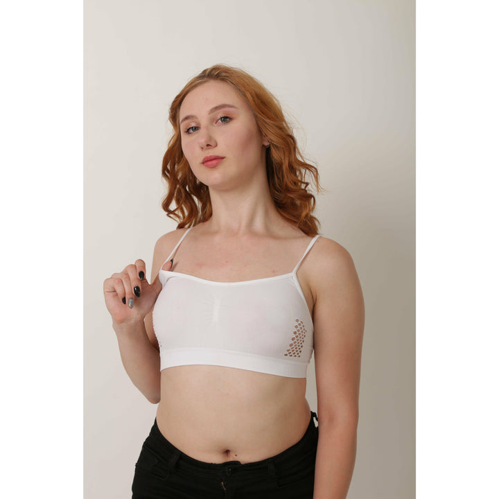 Womante Plain Sports Bra for Gym and Training