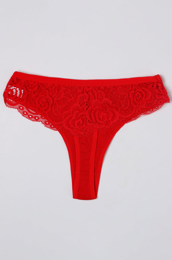 shop Womante Soft Cotton Bikini Thongs